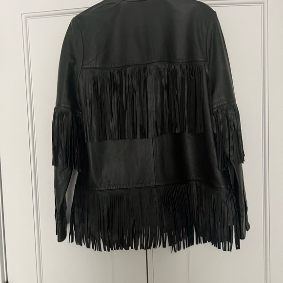 Fringe leather jacket - Picture 5 of 5